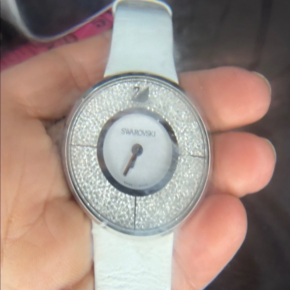 Swarovski Crystalline Watch Swarovski Silver‎ and White Crystal Watch